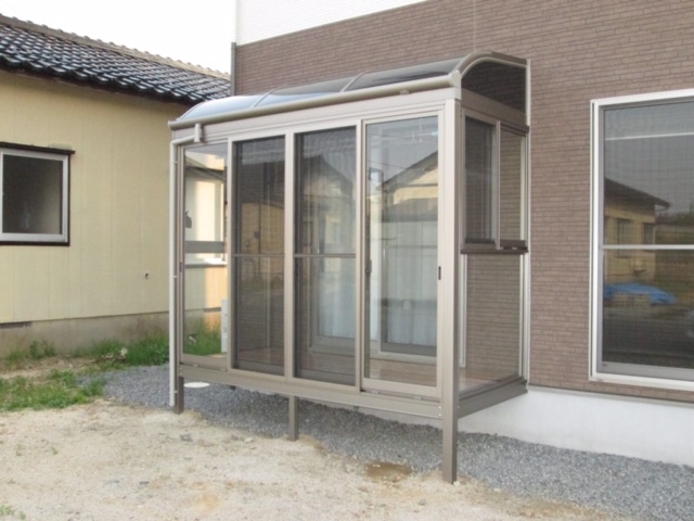 テラス囲いの制作 リフォーム事例 Nissho 旧 日昭アルミ工業 テラス囲いの制作 リフォーム事例 Nissho 旧 日昭アルミ工業