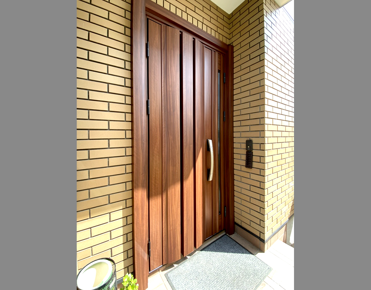玄関ドア リフォーム事例 Nissho 旧 日昭アルミ工業