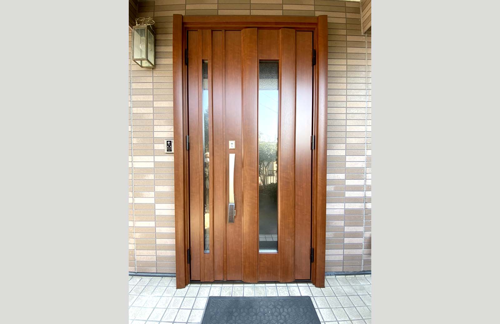 玄関ドア リフォーム事例 Nissho 旧 日昭アルミ工業