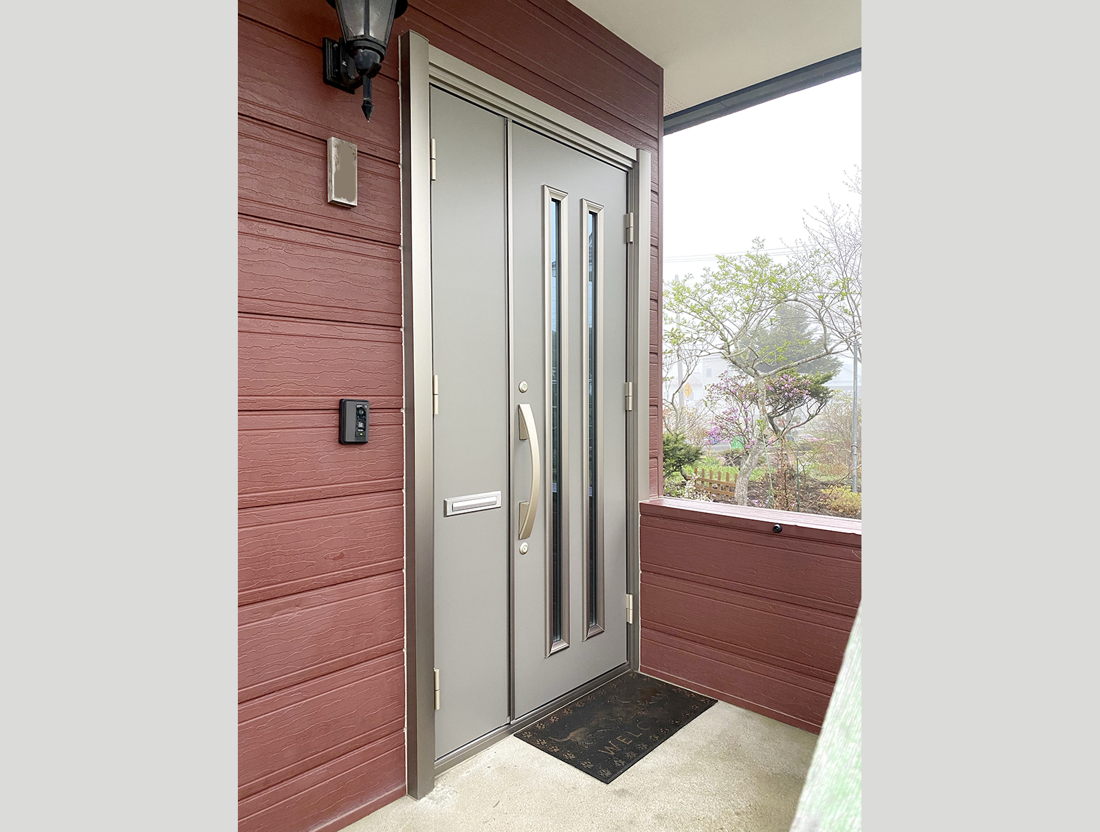 玄関ドア リフォーム事例 Nissho 旧 日昭アルミ工業